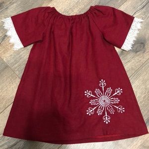Toddler girl Christmas dress